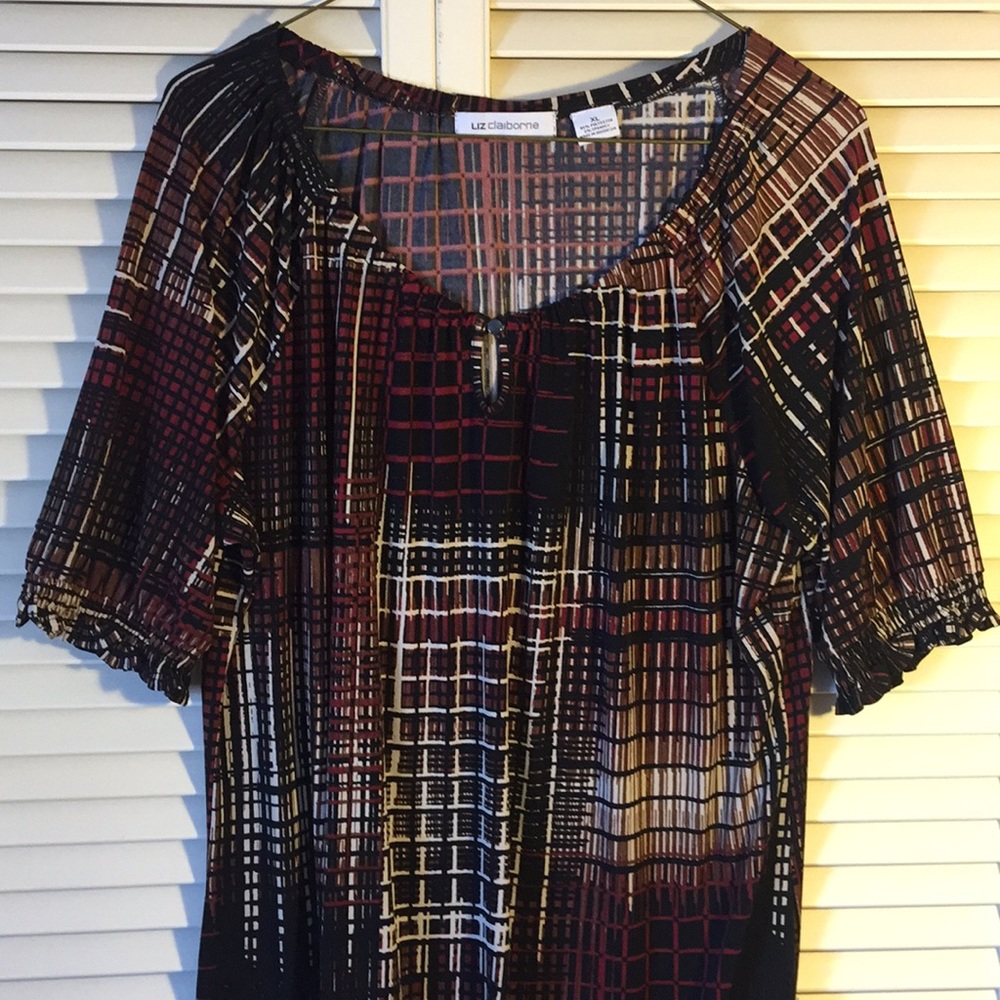 Liz Claiborne tunic blouse